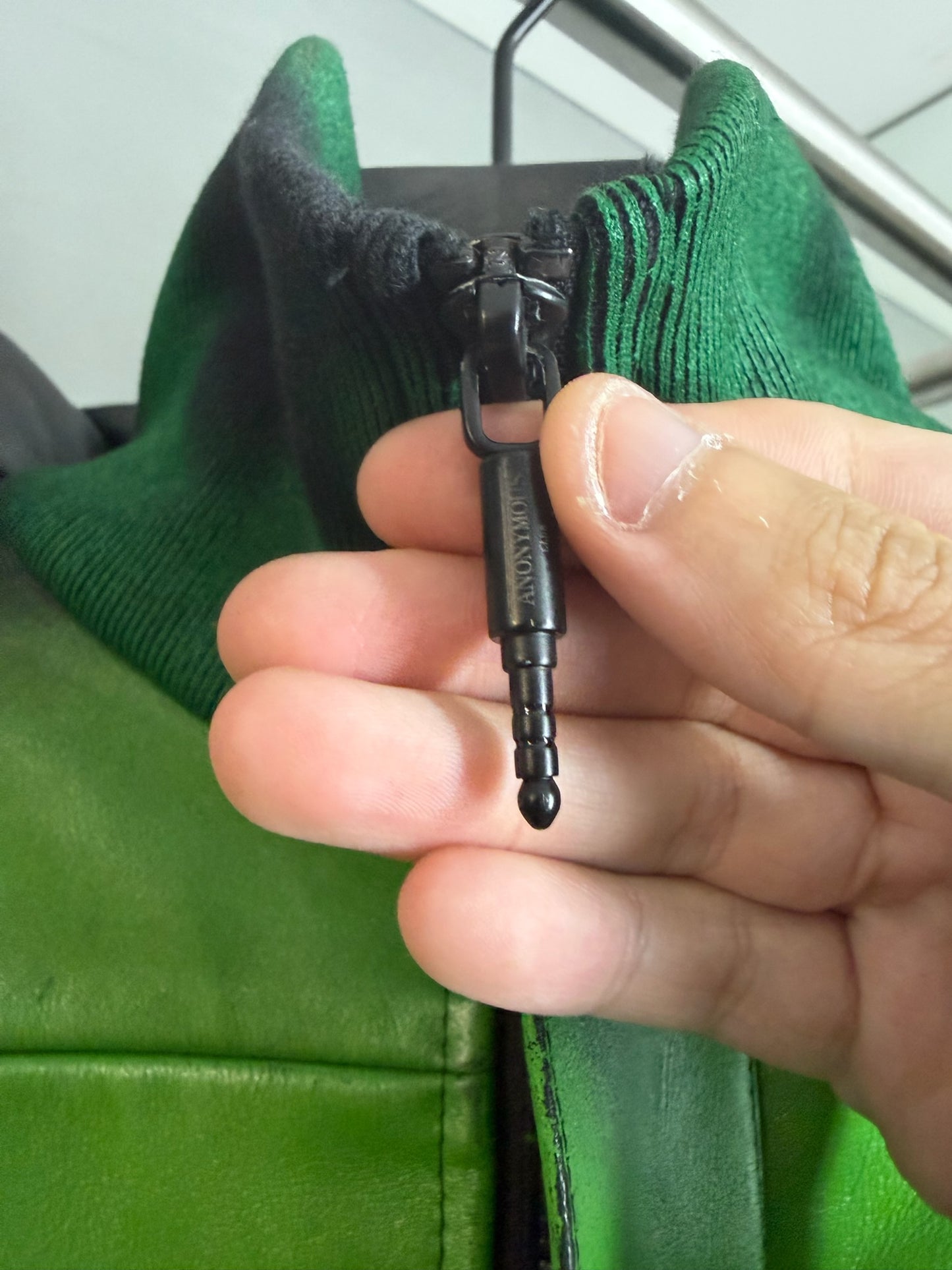 Anonymous Club Chihuahua Leather Track Jacket