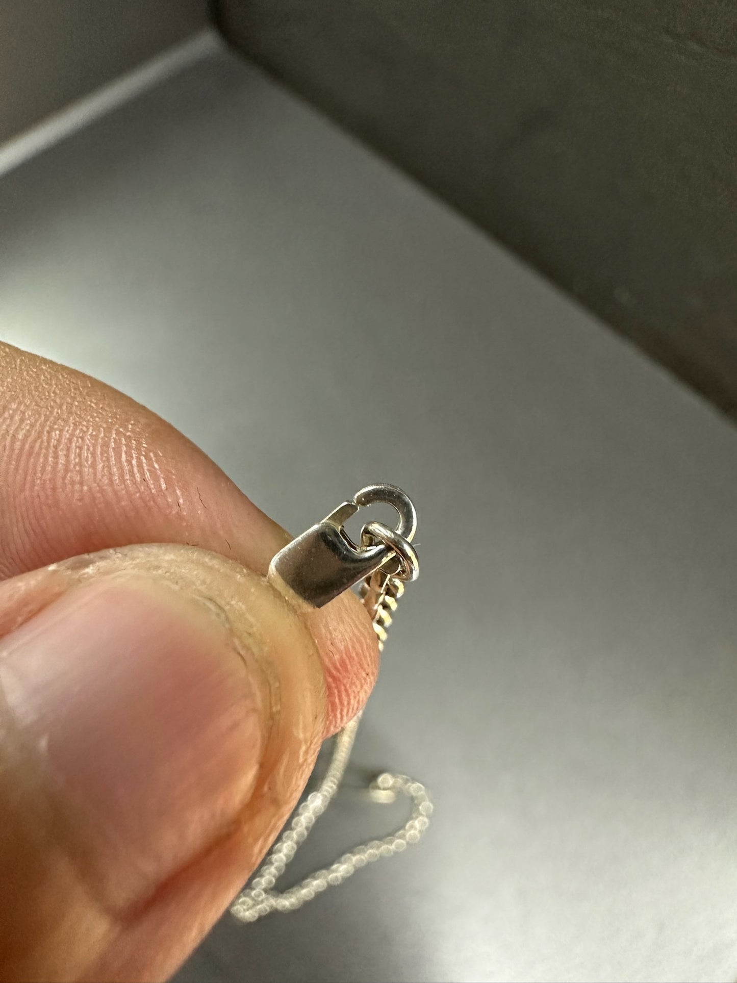 Chrome Hearts Safety Pin Necklace 50cm