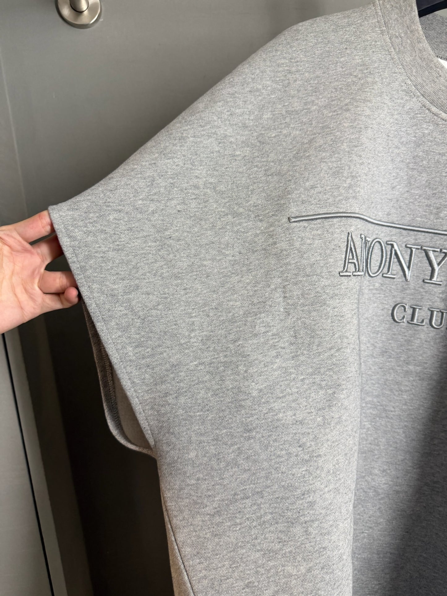 Anonymous Club Embroidered Logo T-Shirt Sweatshirt Exclusive