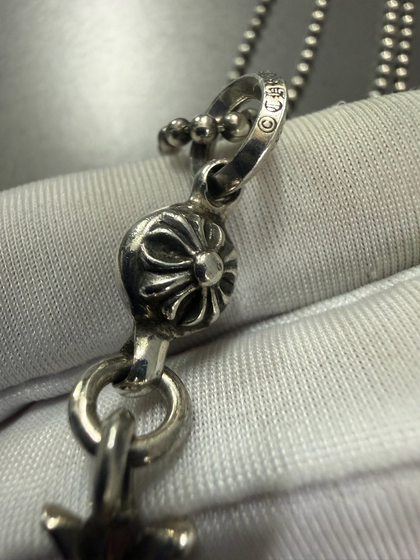 Chrome Hearts Cross Ball Necklace