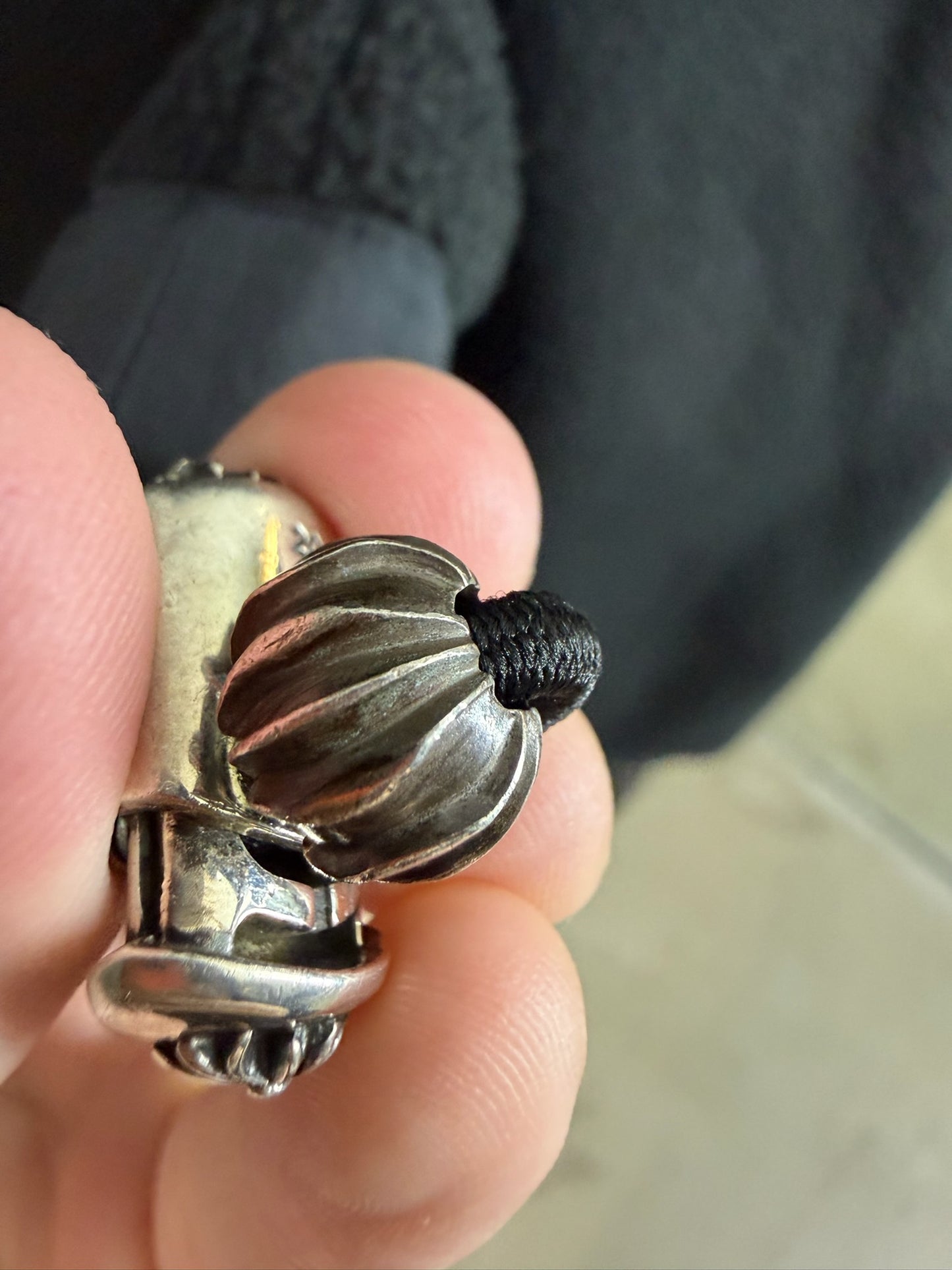 Chrome Hearts Half-zip Corduroy Pullover