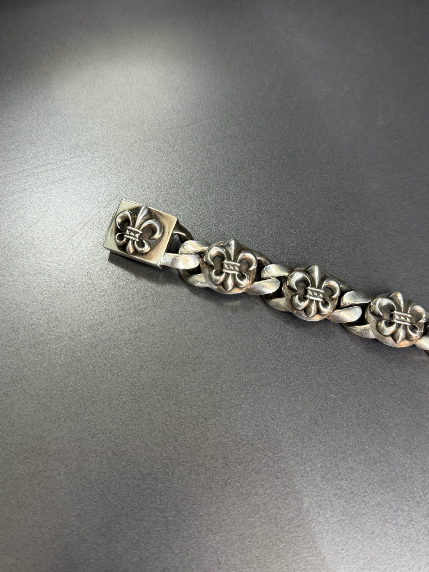 Chrome Hearts BS Fleur 7 Link Bracelet