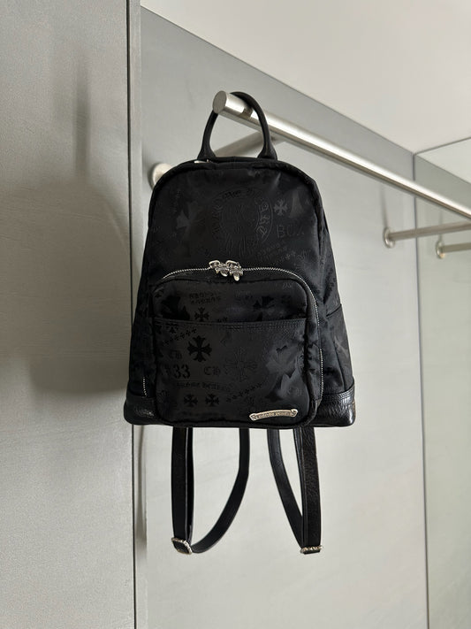 Chrome Hearts Nylon Stencil Monogram Seventh Grade Backpack