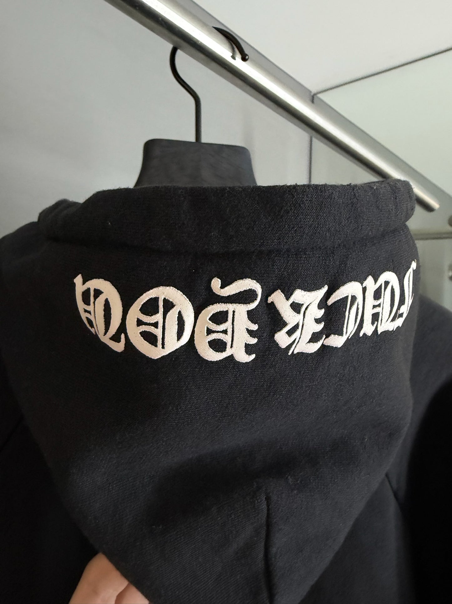 Chrome Hearts Vintage Soap & Water Thermal Lined Hoodie