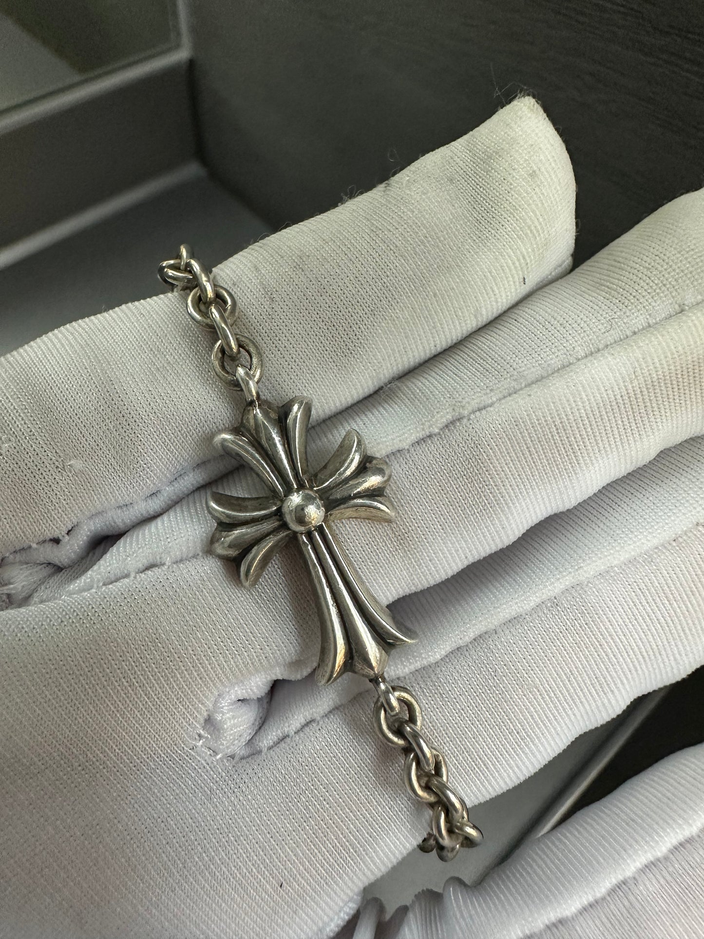 Chrome Hearts Tiny Cross Bracelet