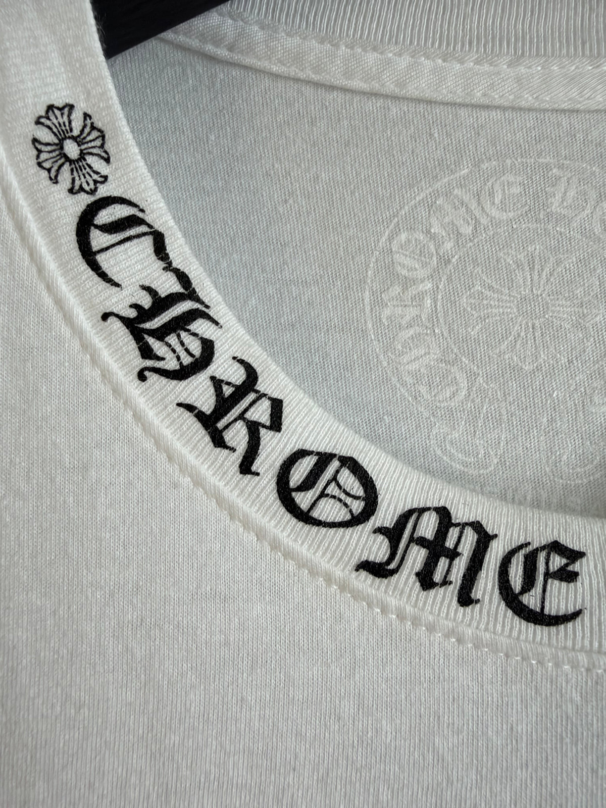 Chrome Hearts Neck Logo T-Shirt