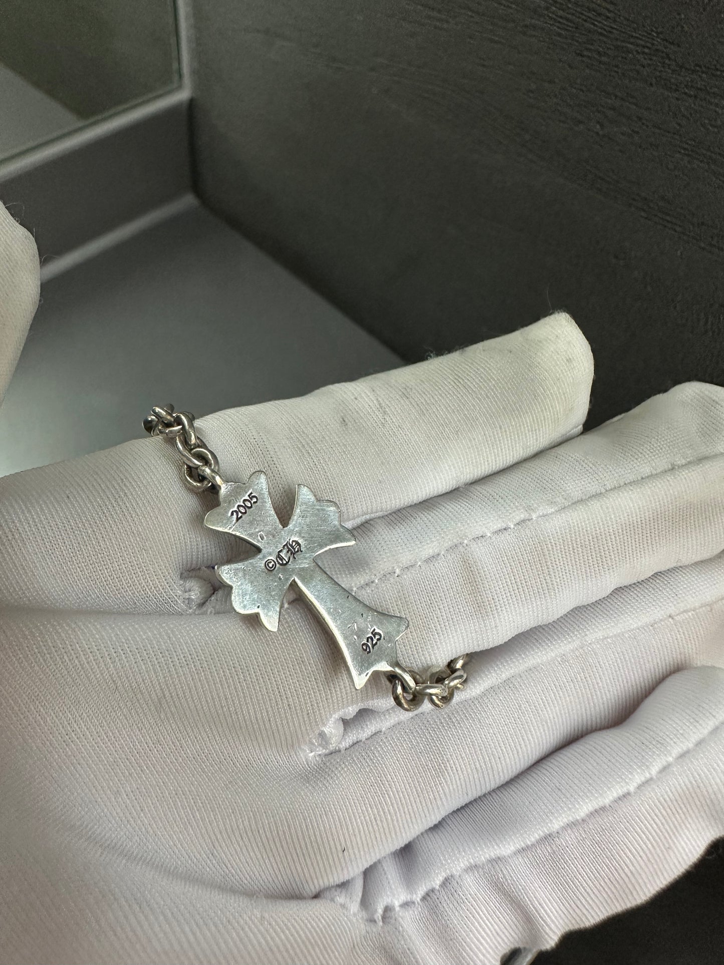 Chrome Hearts Tiny Cross Bracelet
