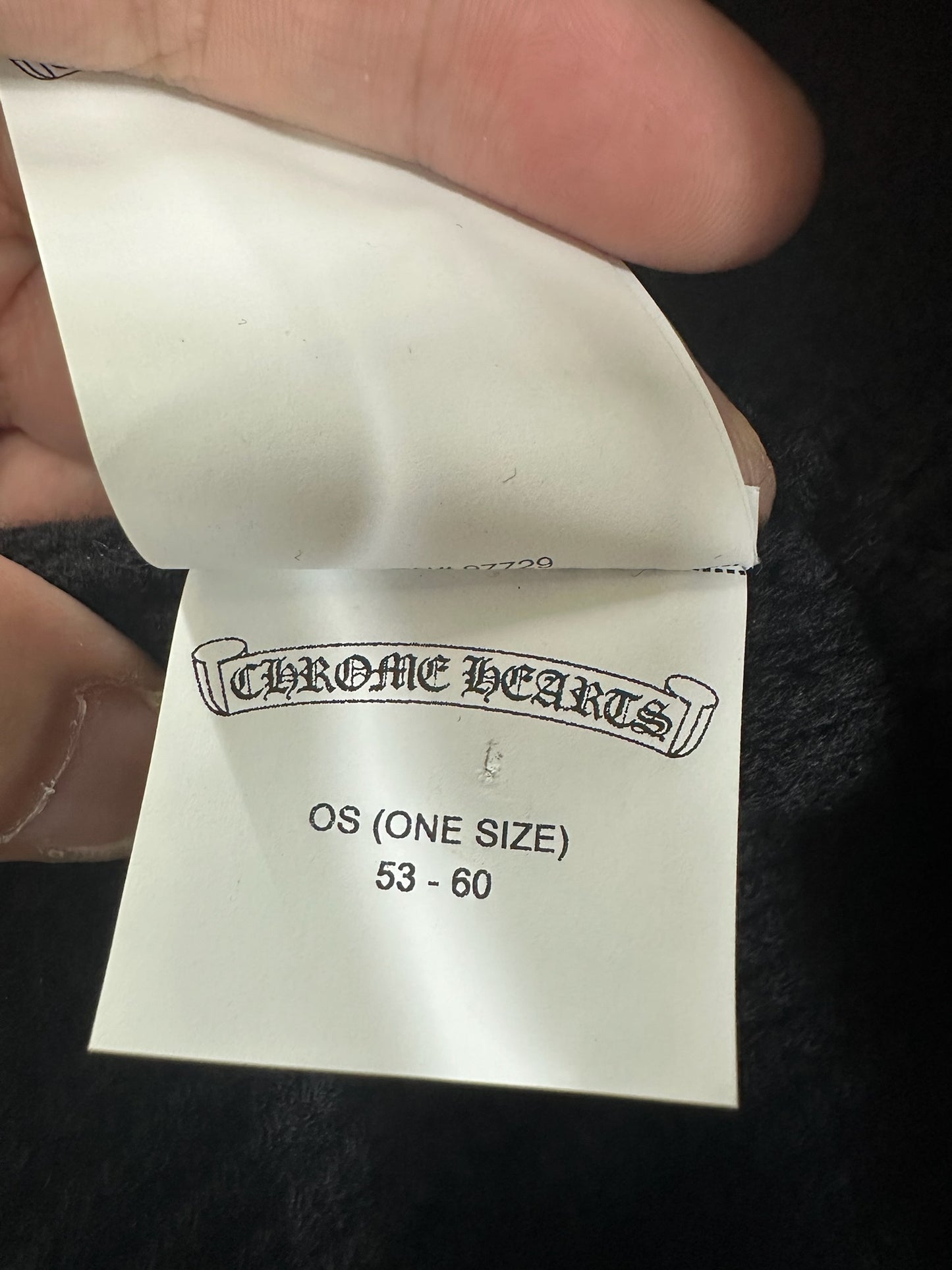 Chrome Hearts Triple Leather Cross Patch Pendant Beanie