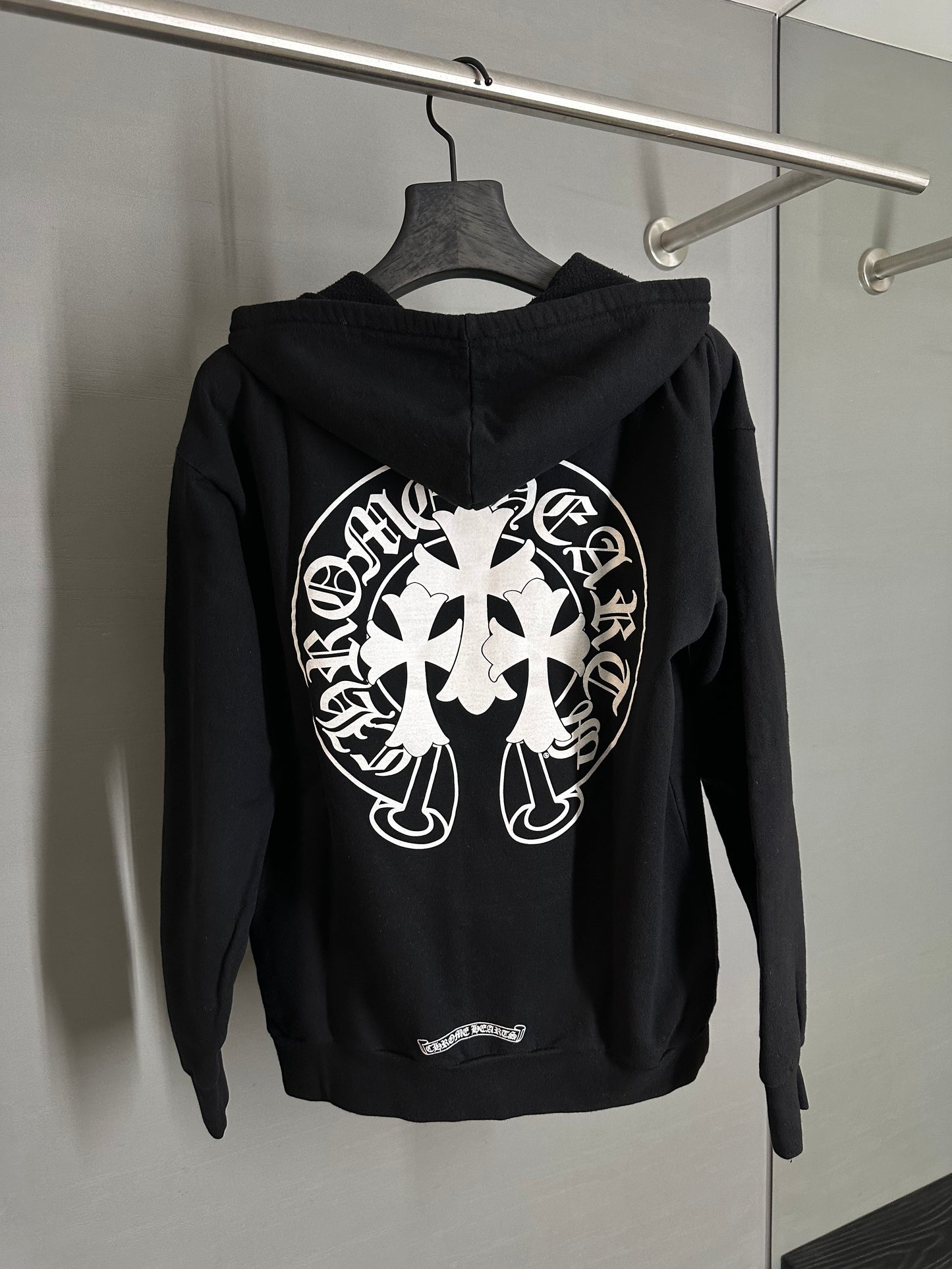 Chrome Hearts Triple Cross Horseshoe Zip-up