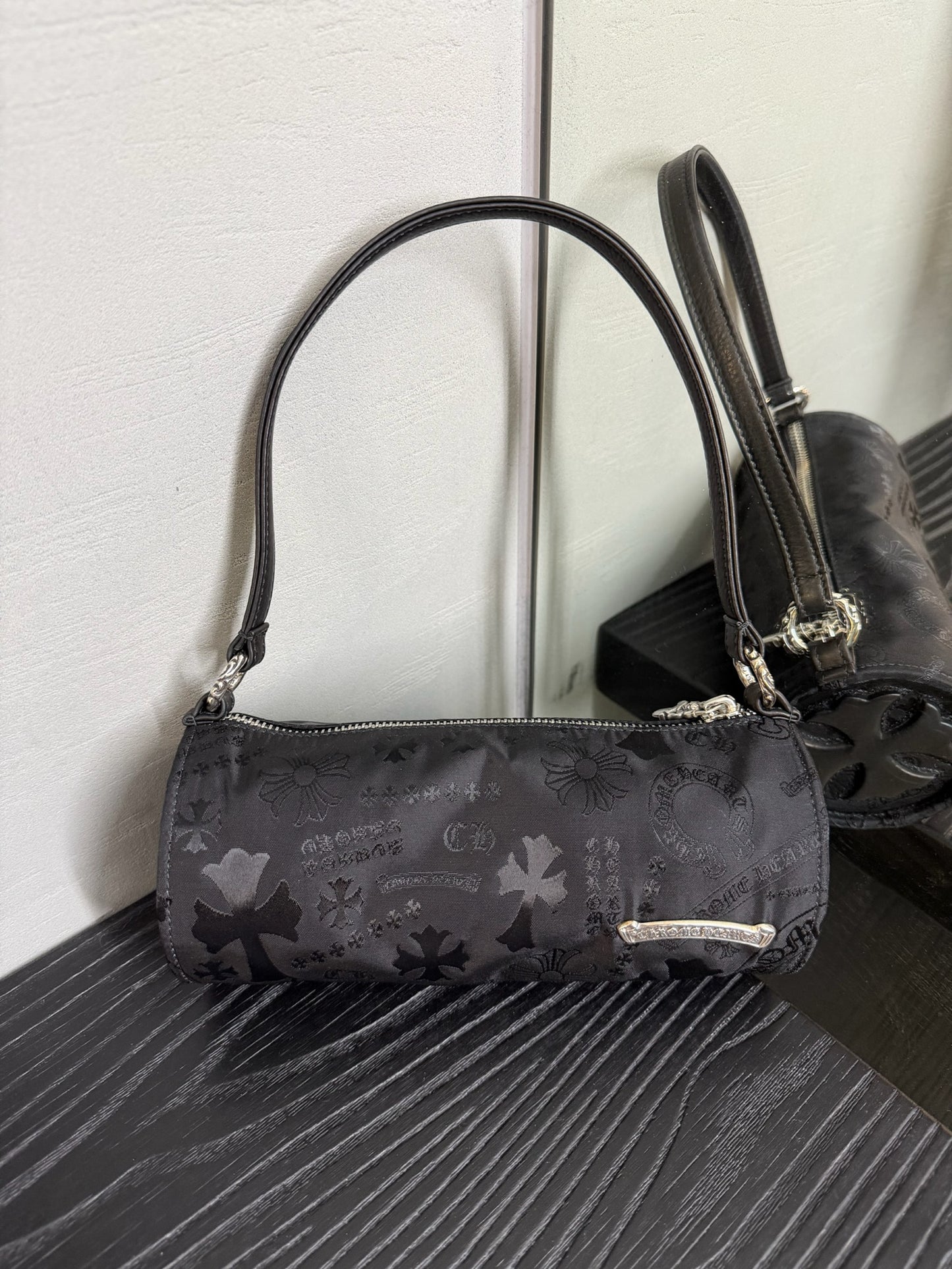 Chrome Hearts Nylon Tonal Monogram Bag