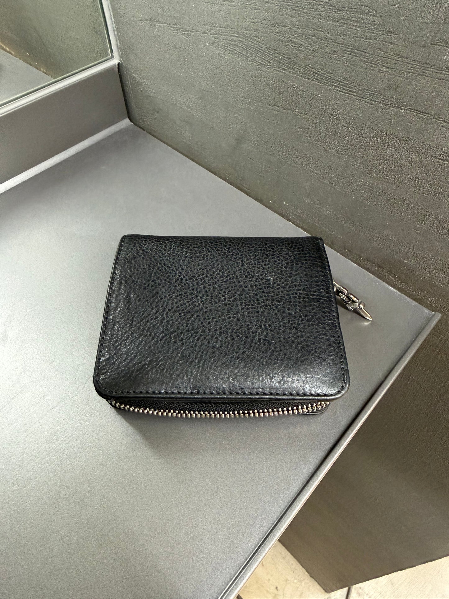 Chrome Hearts SQ zip bill wallet