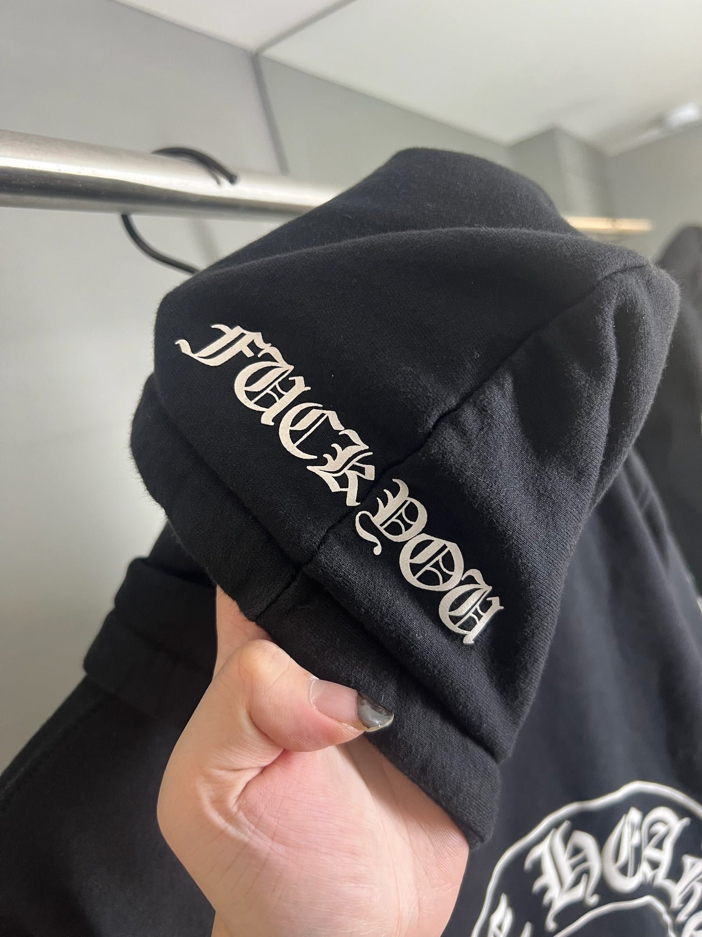 Chrome Hearts ‘Fuck You’ Horseshoe Thermal Zip-up