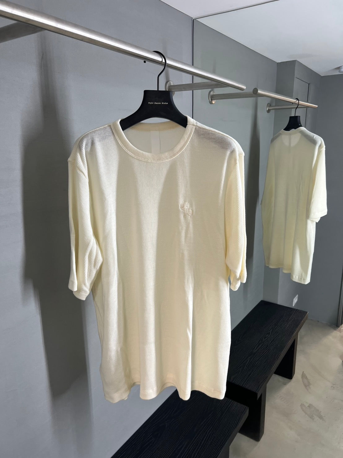 Chrome Hearts CH Embroidered Waffle Thermal T-shirt