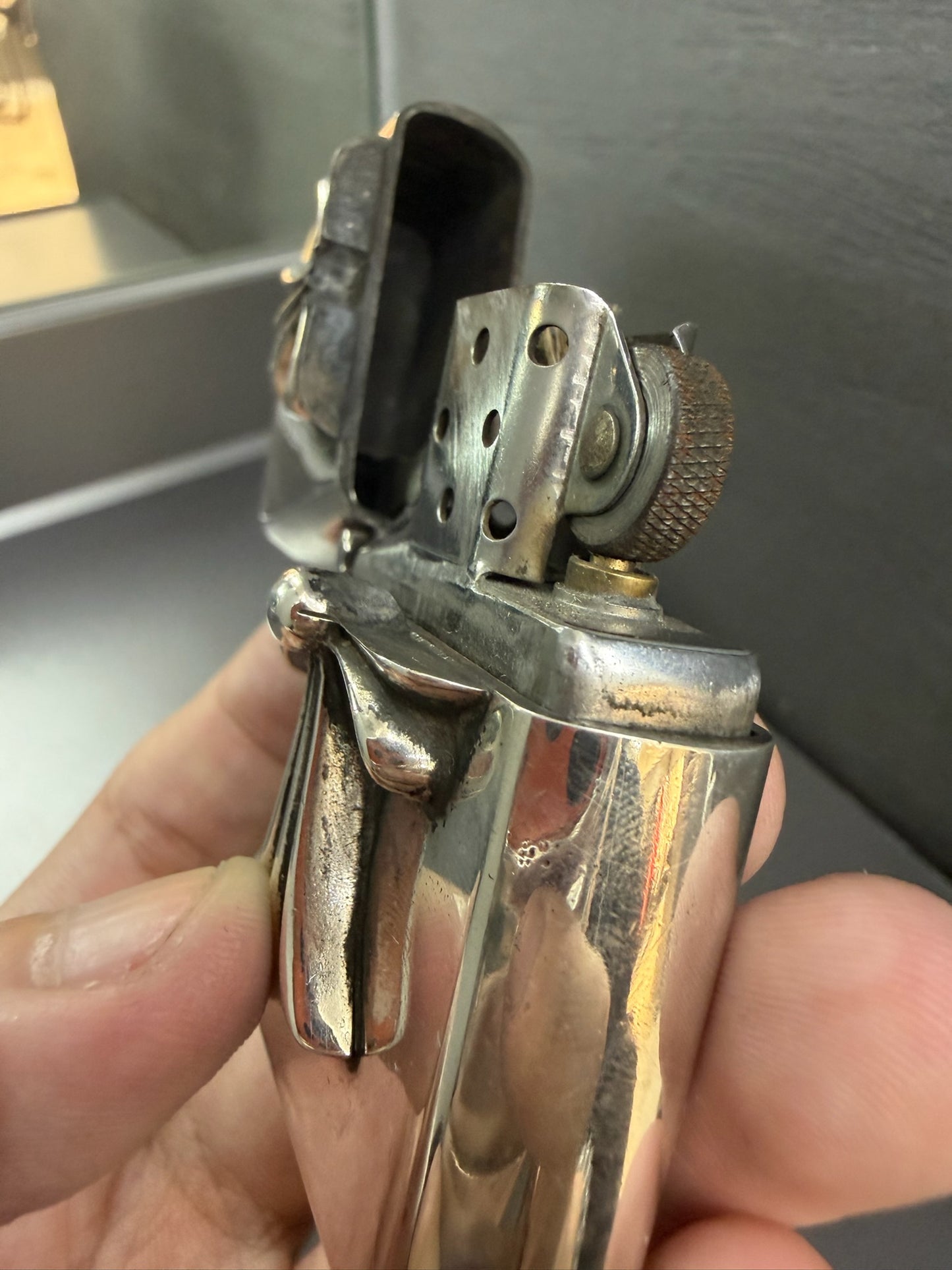 Chrome Hearts Cross Zippo Lighter (Wide)
