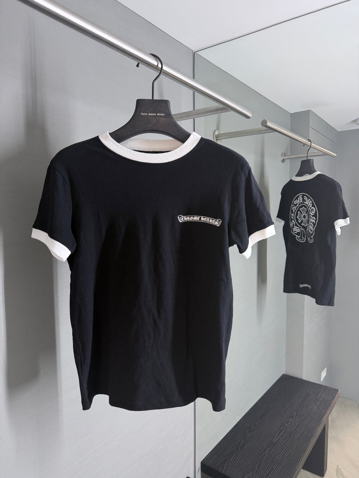 Chrome Hearts Roller Skates Horseshoe T-Shirt
