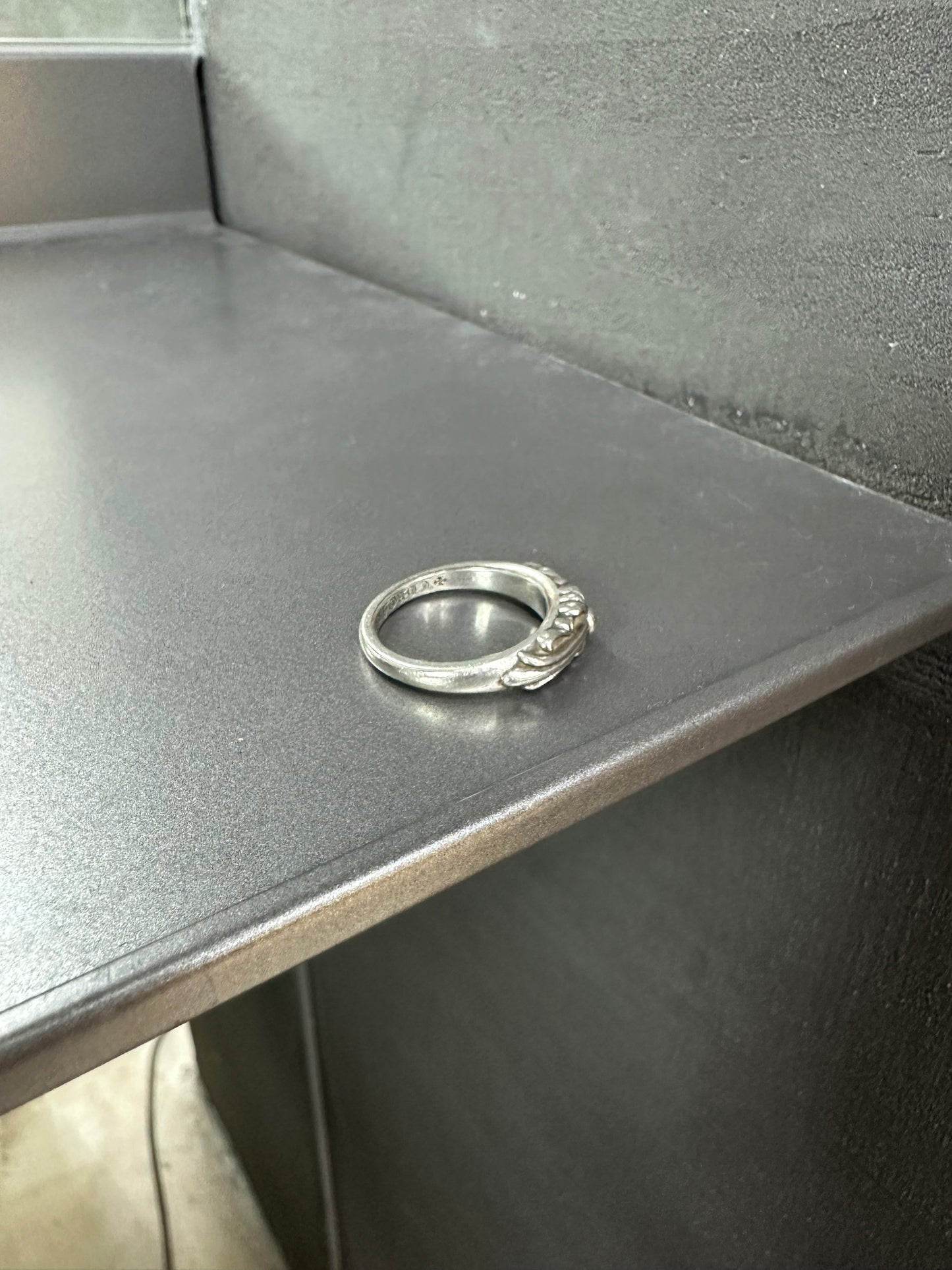 Chrome Hearts Baby Classic Floral Cross Ring