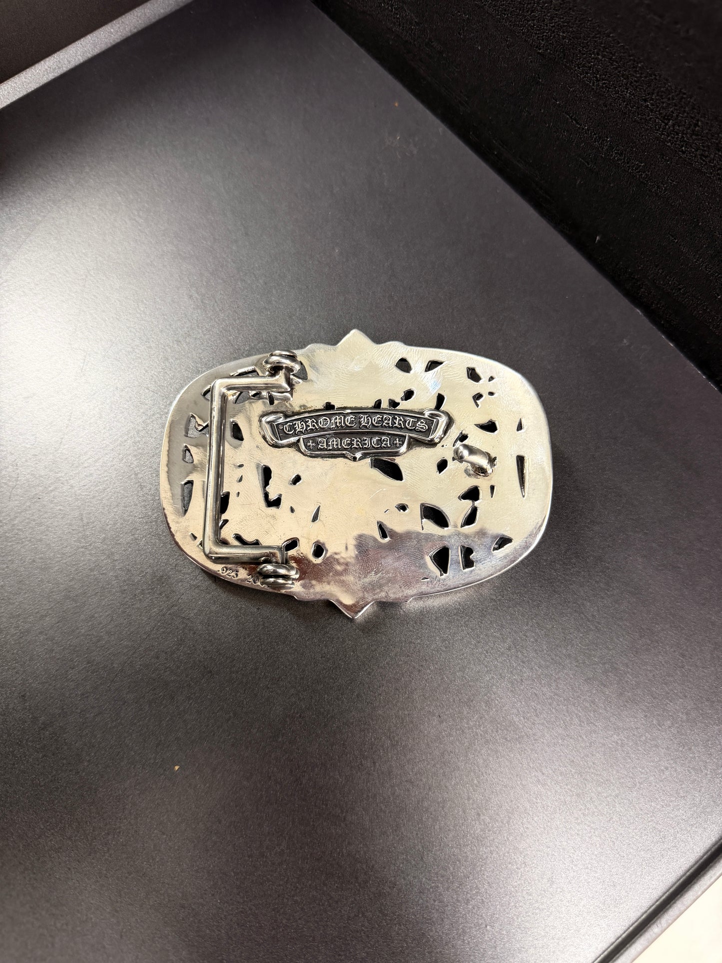 Chrome Hearts Cemetery Cross Belt Buckle