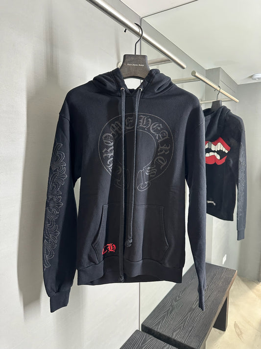 Chrome Hearts Matty Boy Horseshoe Floral Hoodie