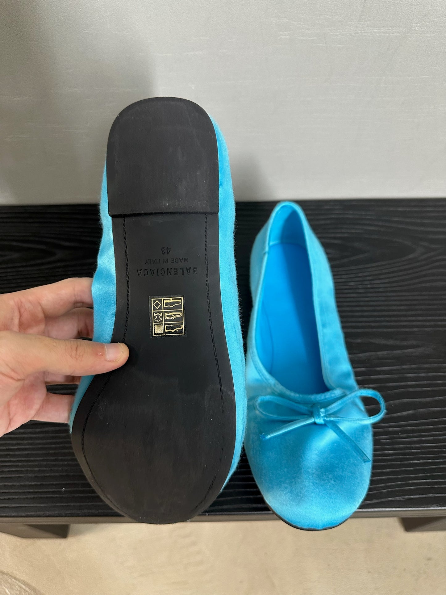 Balenciaga Leopold Ballerina Flat