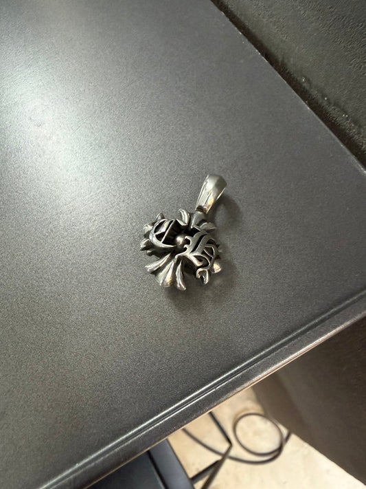 Chrome Hearts Double CH Letter Plus Pendant