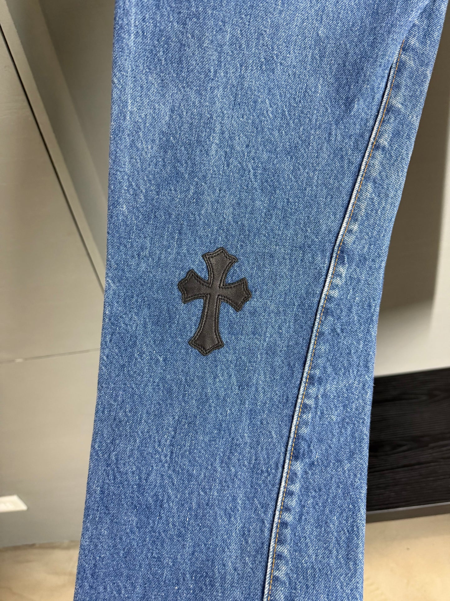 Chrome Hearts Levi’s Leather Patch 501 Jeans