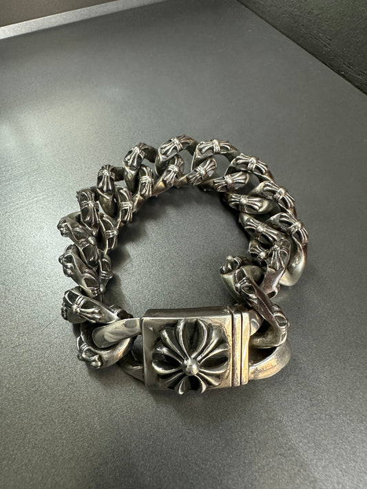 Chrome Hearts Large Box Fancy Link Bracelet