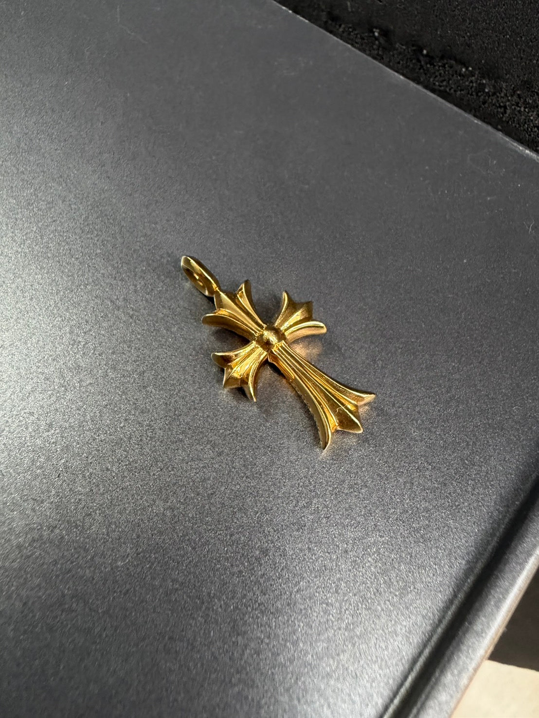 Chrome Hearts 22K Tiny Pendant with diamonds