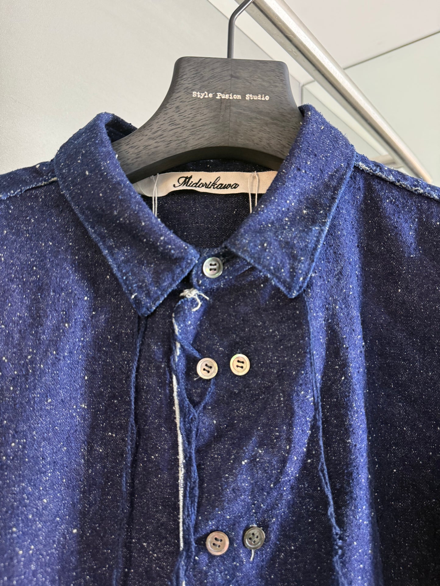 Midorikawa Silk Denim Shirt