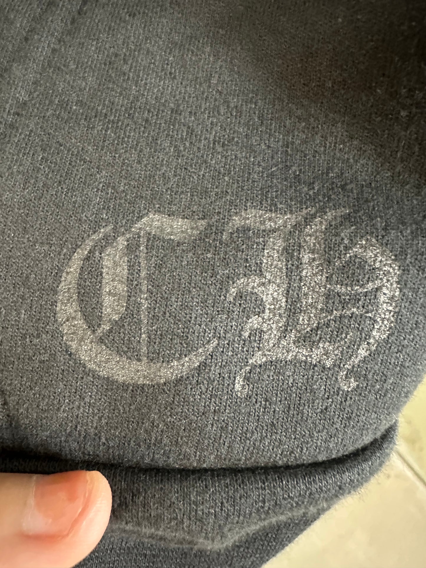Chrome Hearts Gothic Script Zip-up