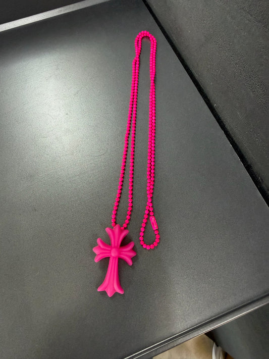 Chrome Hearts Silicone Cross Necklace