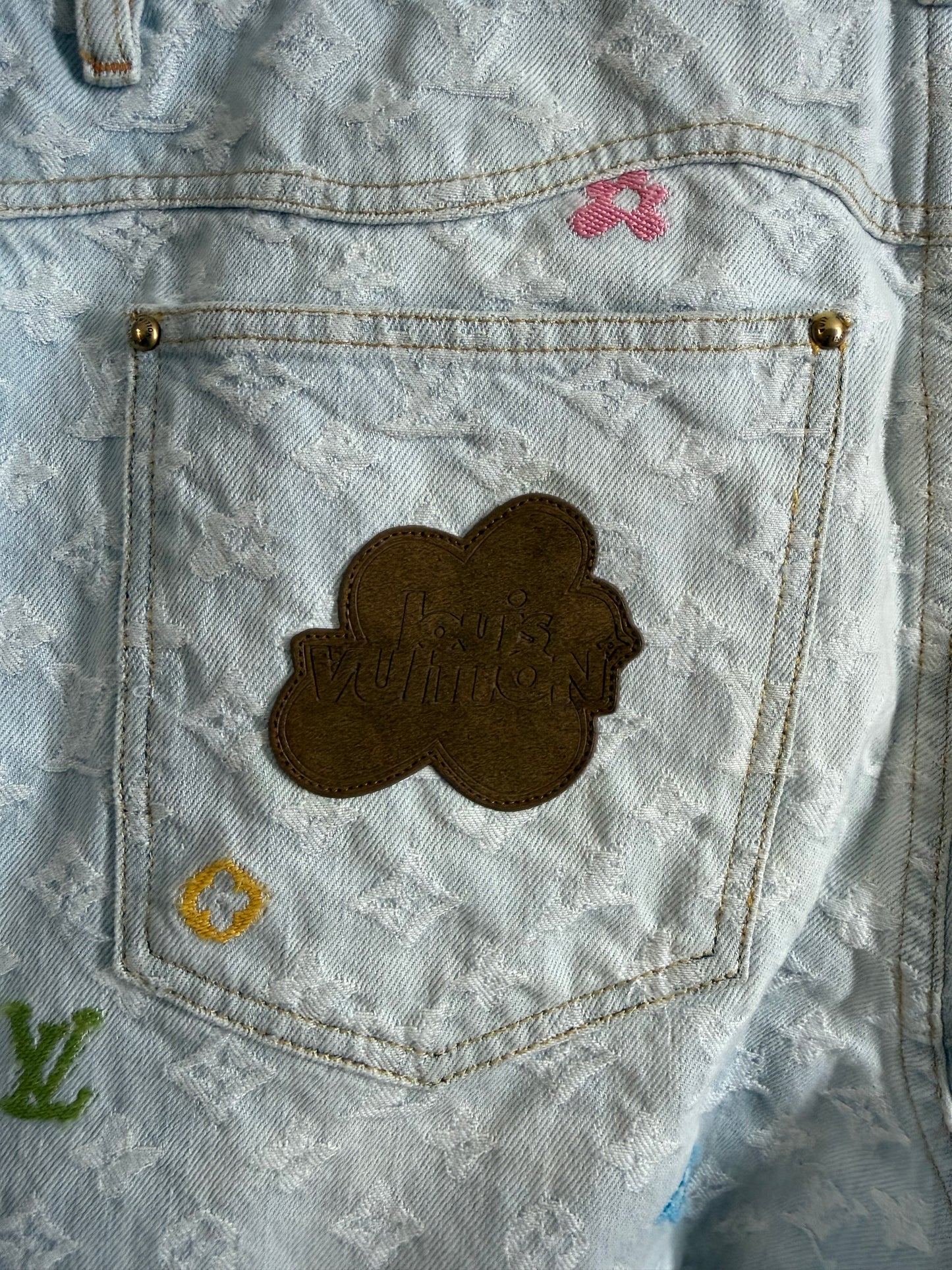 Louis Vuitton x Tyler The Creator Monogram Denim Pants