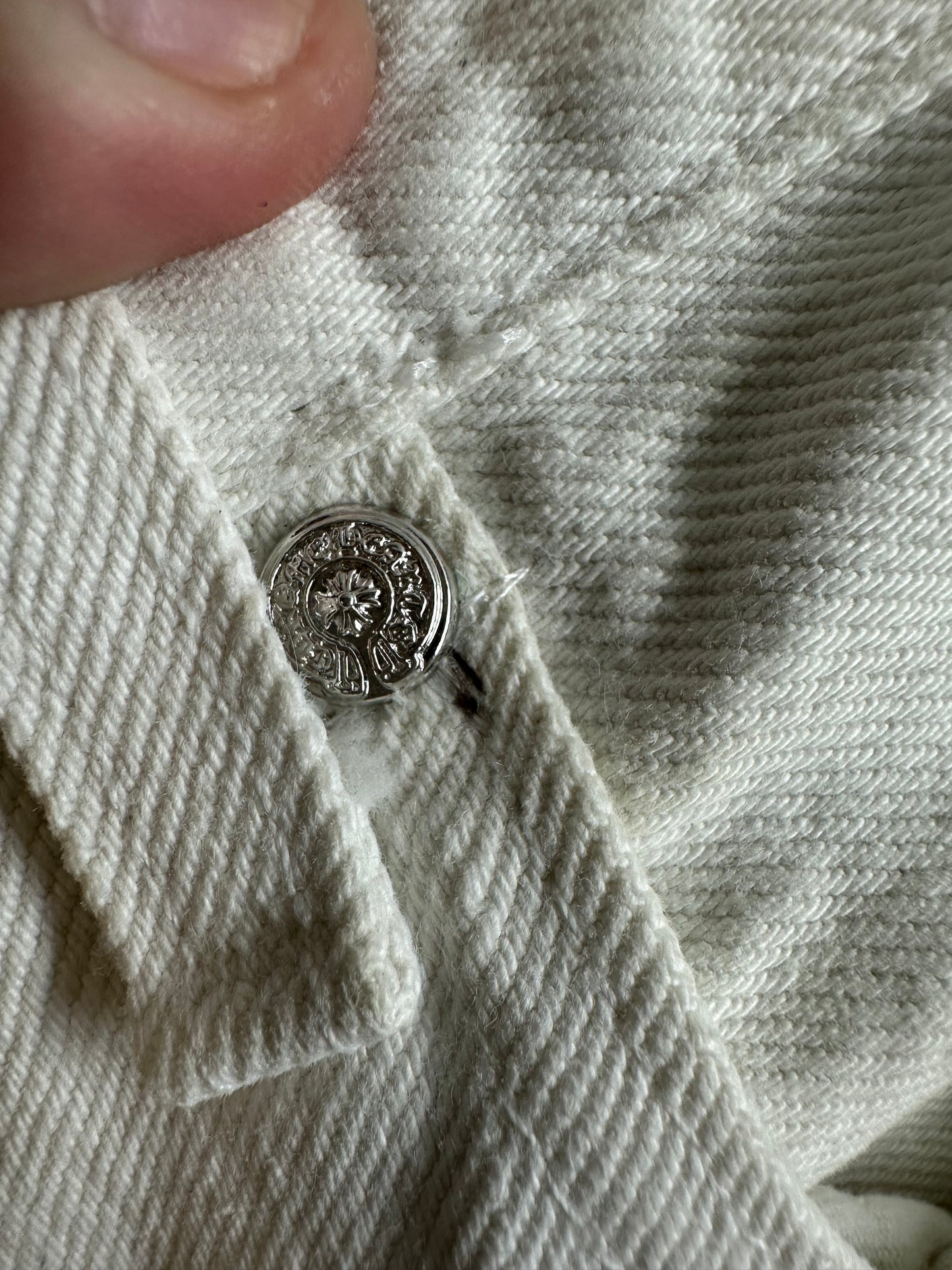 Chrome Hearts Blue Star Patch Levi’s 501 Jeans