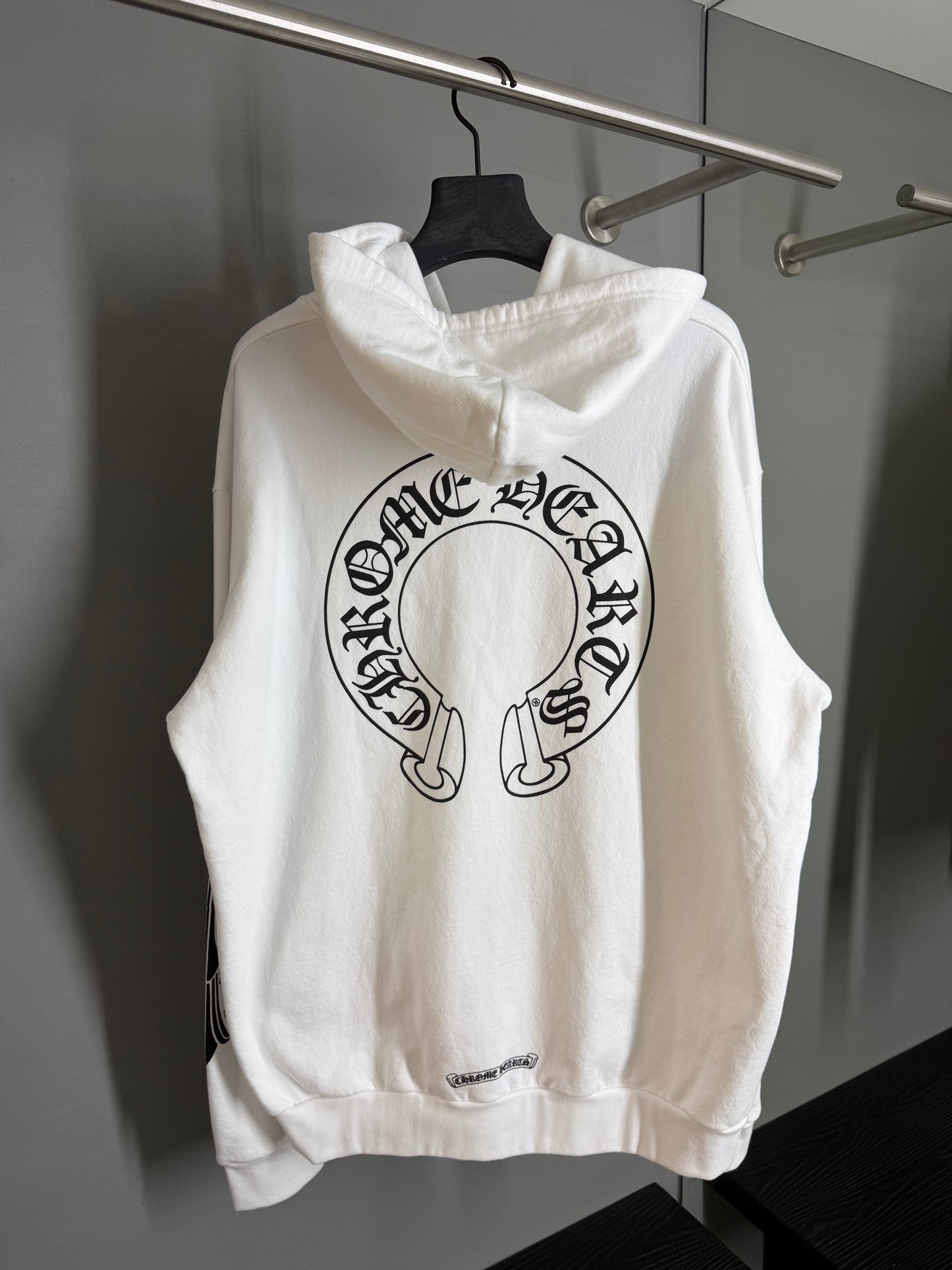 Chrome Hearts Horseshoe Floral Zip-up