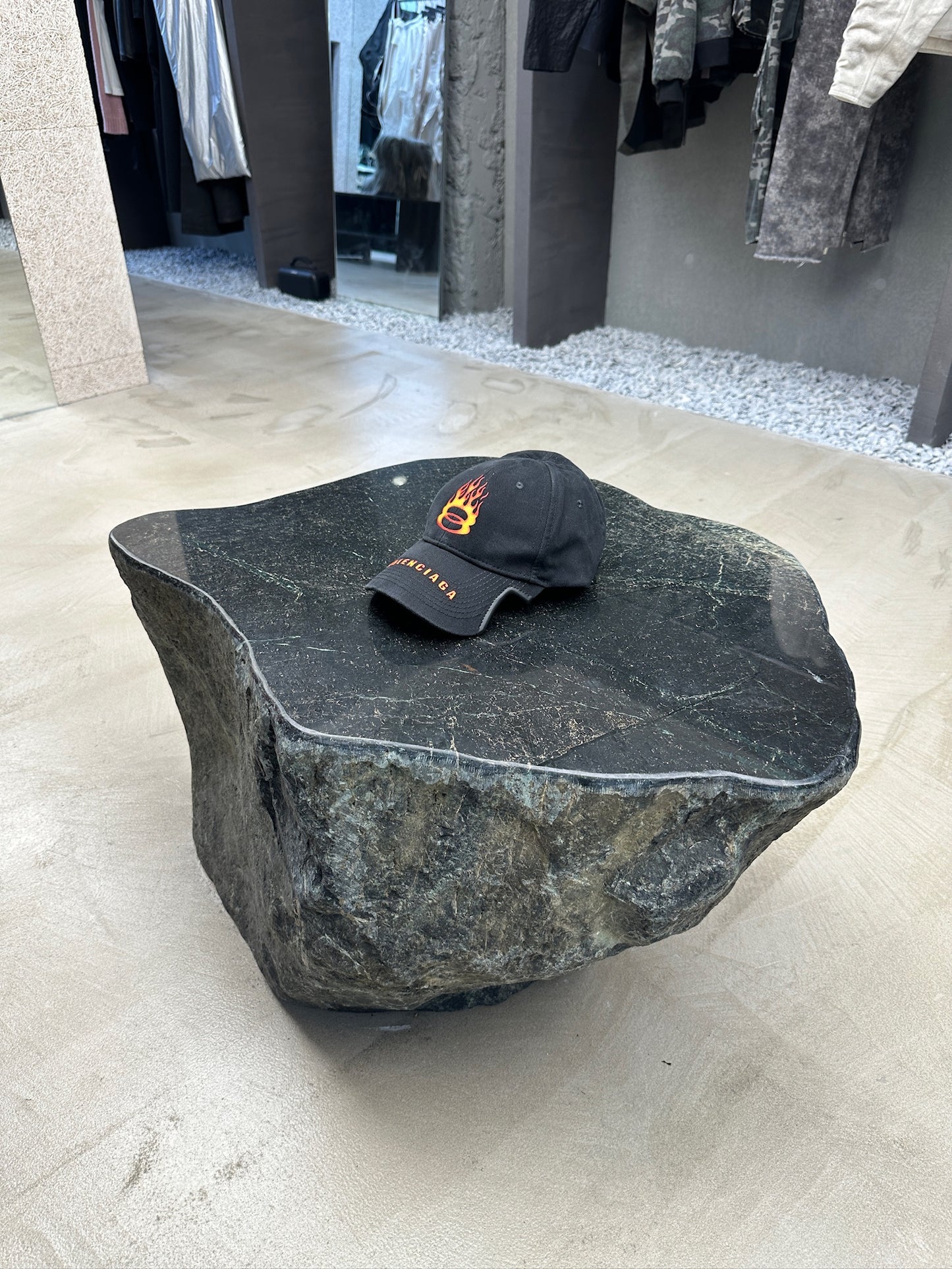 Balenciaga Burning Unity Logo Cap
