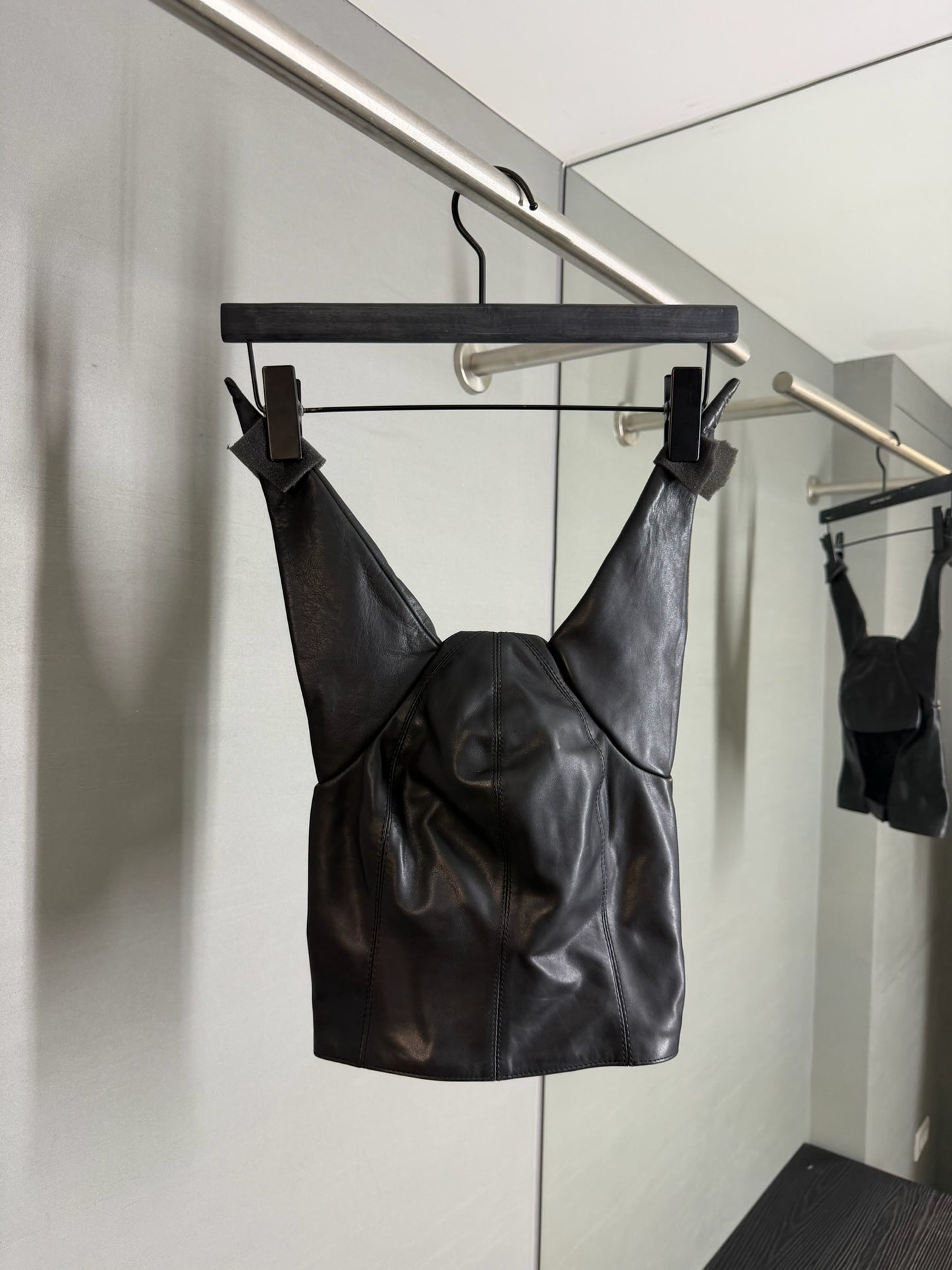 Anonymous Club Leather Dunce Cap 'Black'