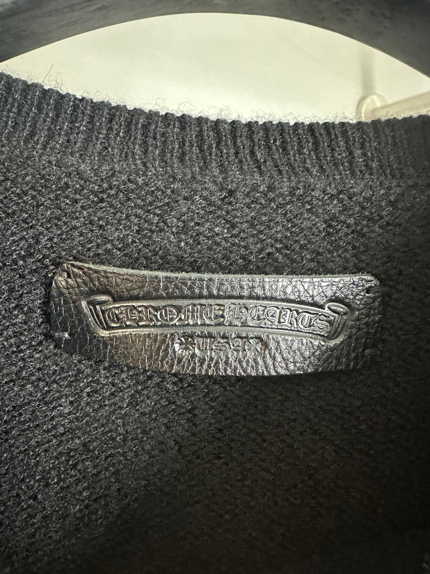 Chrome Hearts Cashmere Floral Knit Sweater