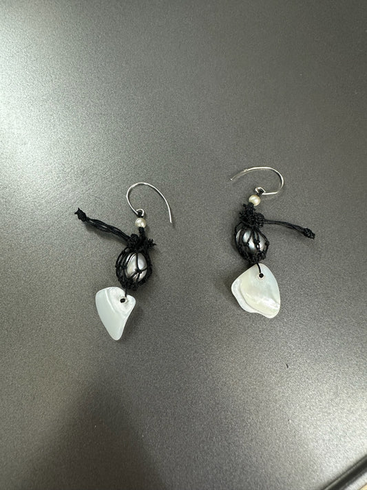 Peng Tai Net Earring