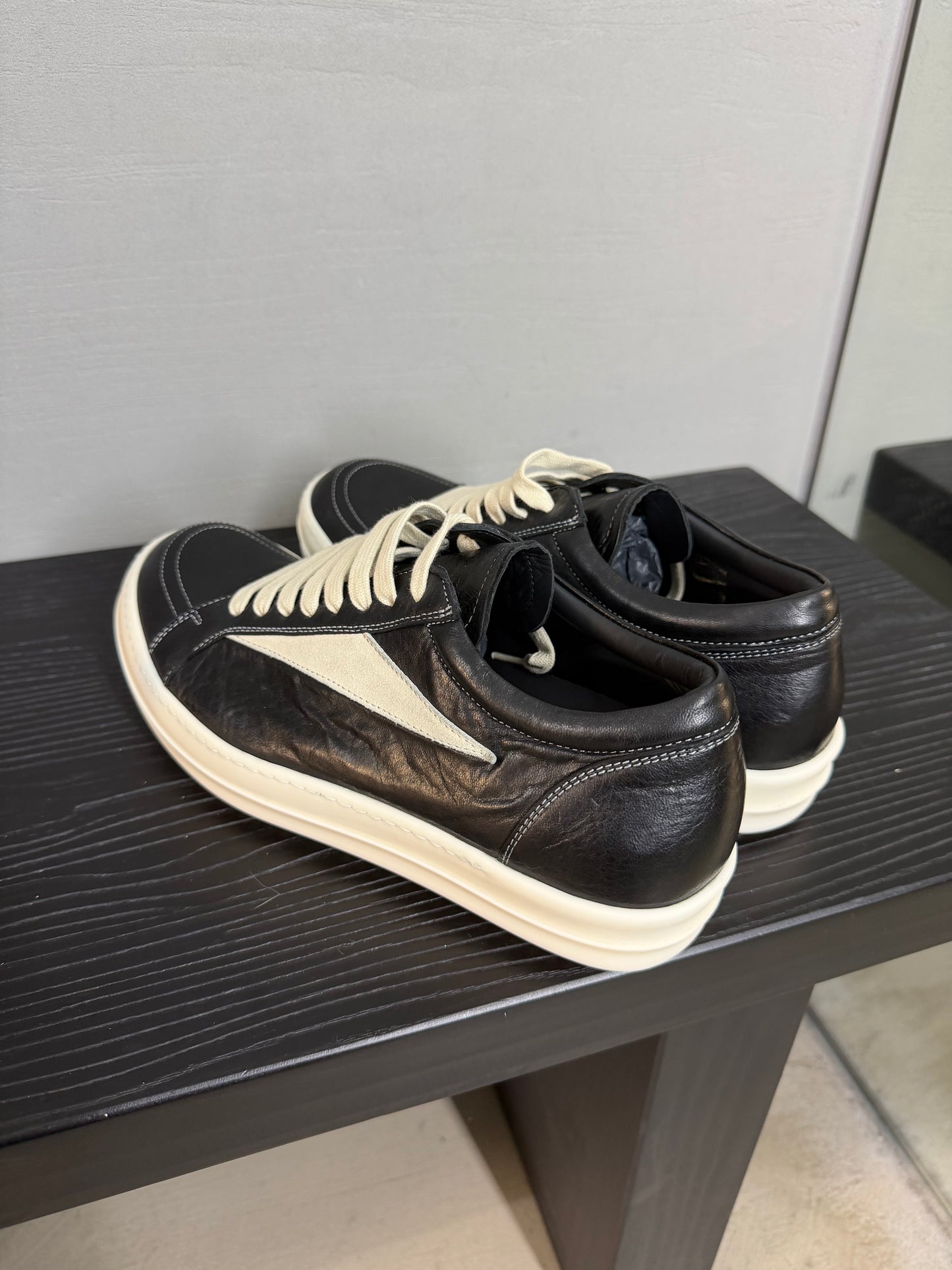 Rick Owens Lamb Skin Vintage Sneaks