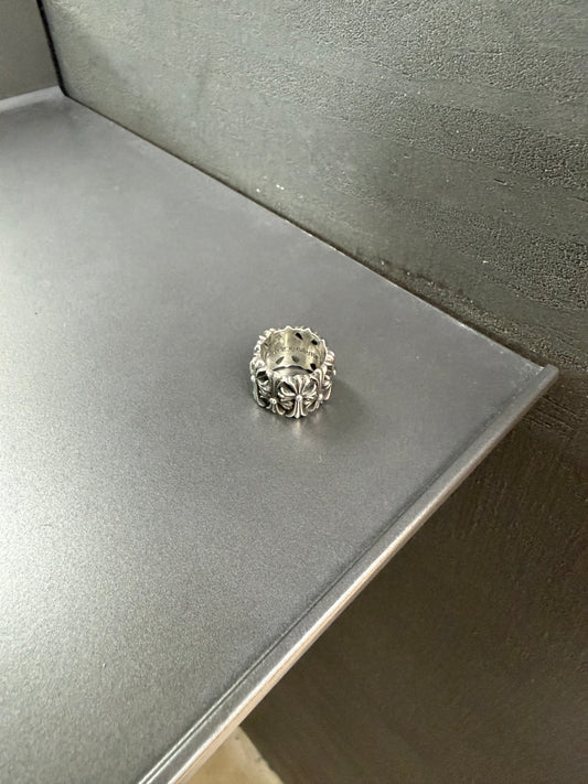 Chrome Hearts cemetery cross ring