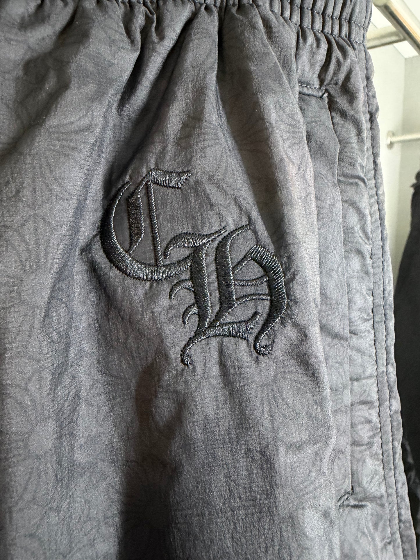 Chrome Hearts Monogram Nylon Drawstring Track Pants