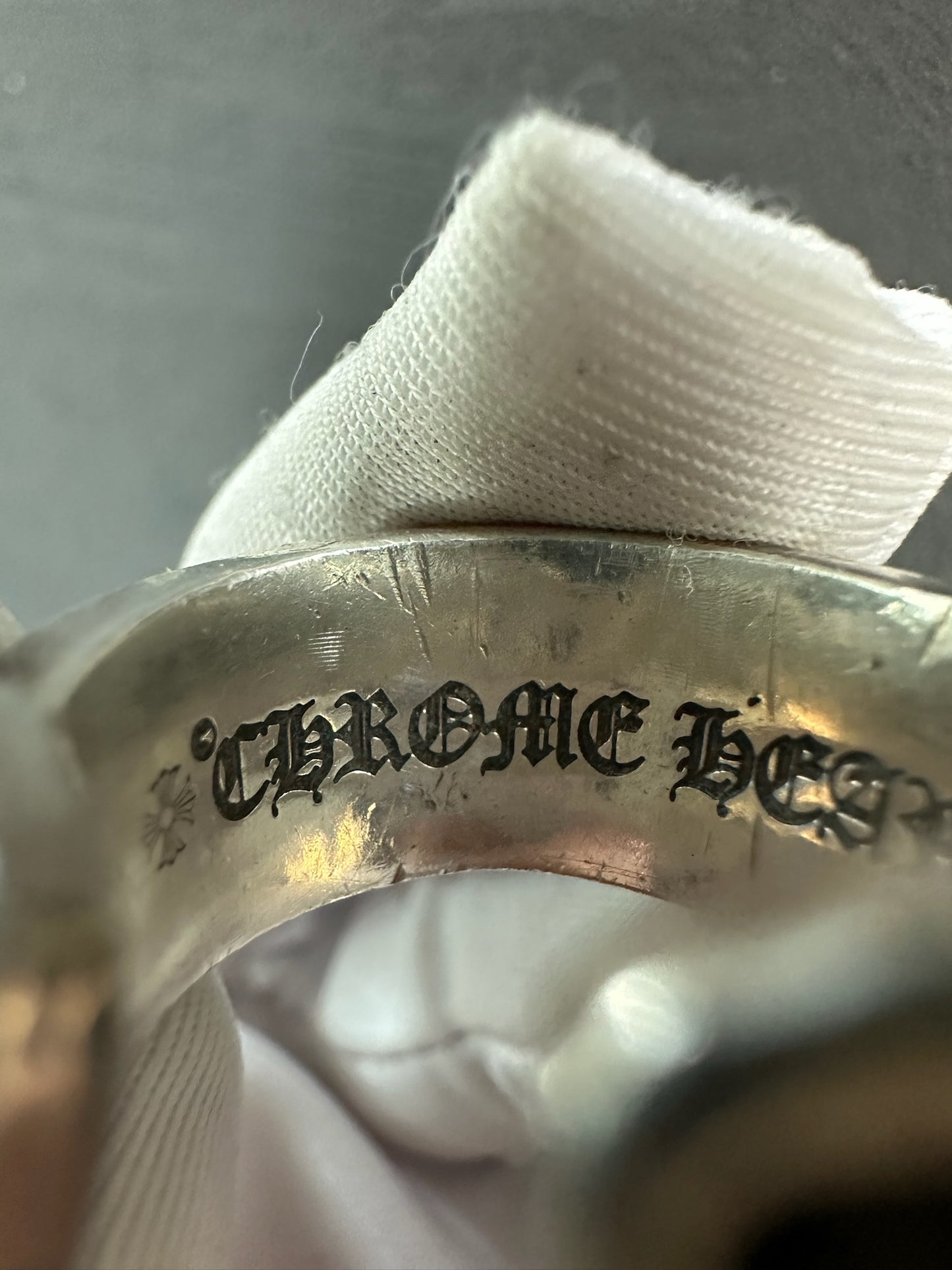 Chrome Hearts Scroll Ring