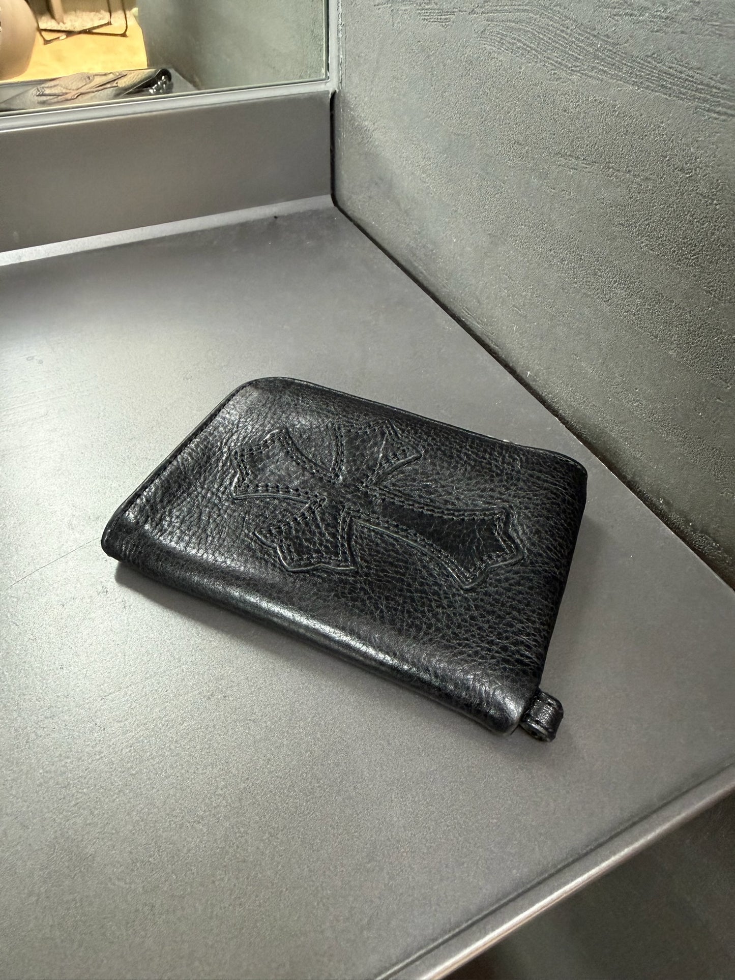Chrome Hearts Tiny Coin Cross Patch Wallet