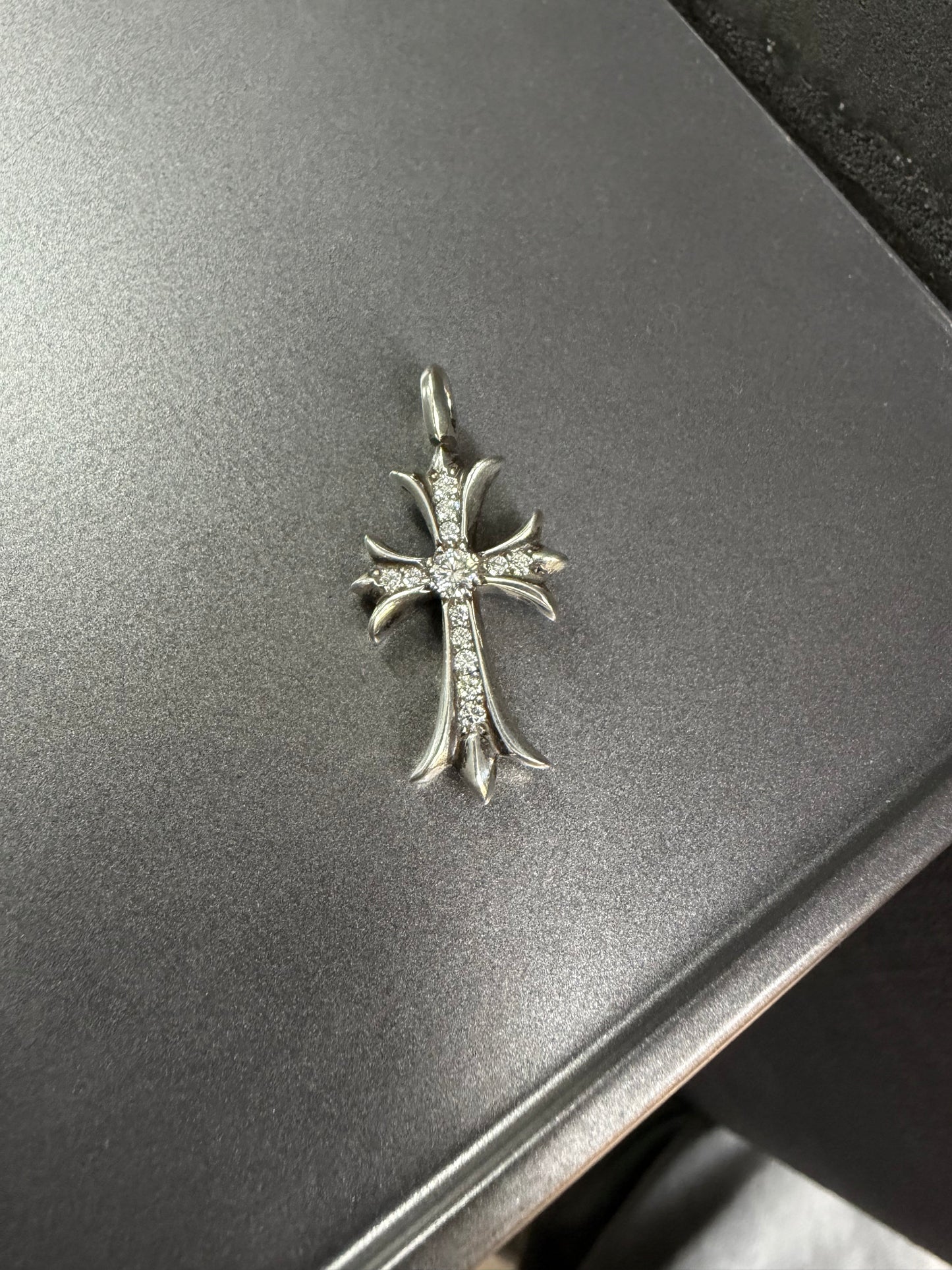 Chrome Hearts Tiny Pendant with Diamonds