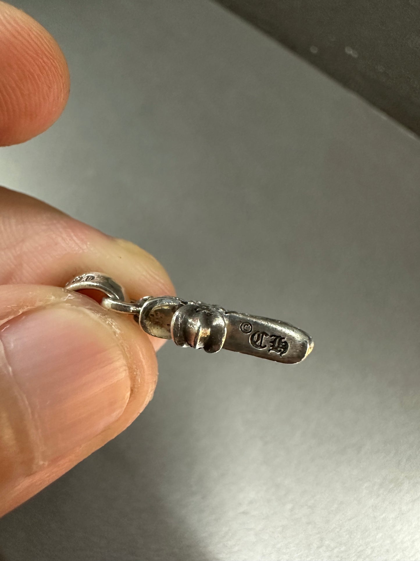 Chrome Hearts Double Side Baby Fat Diamonds Pendant