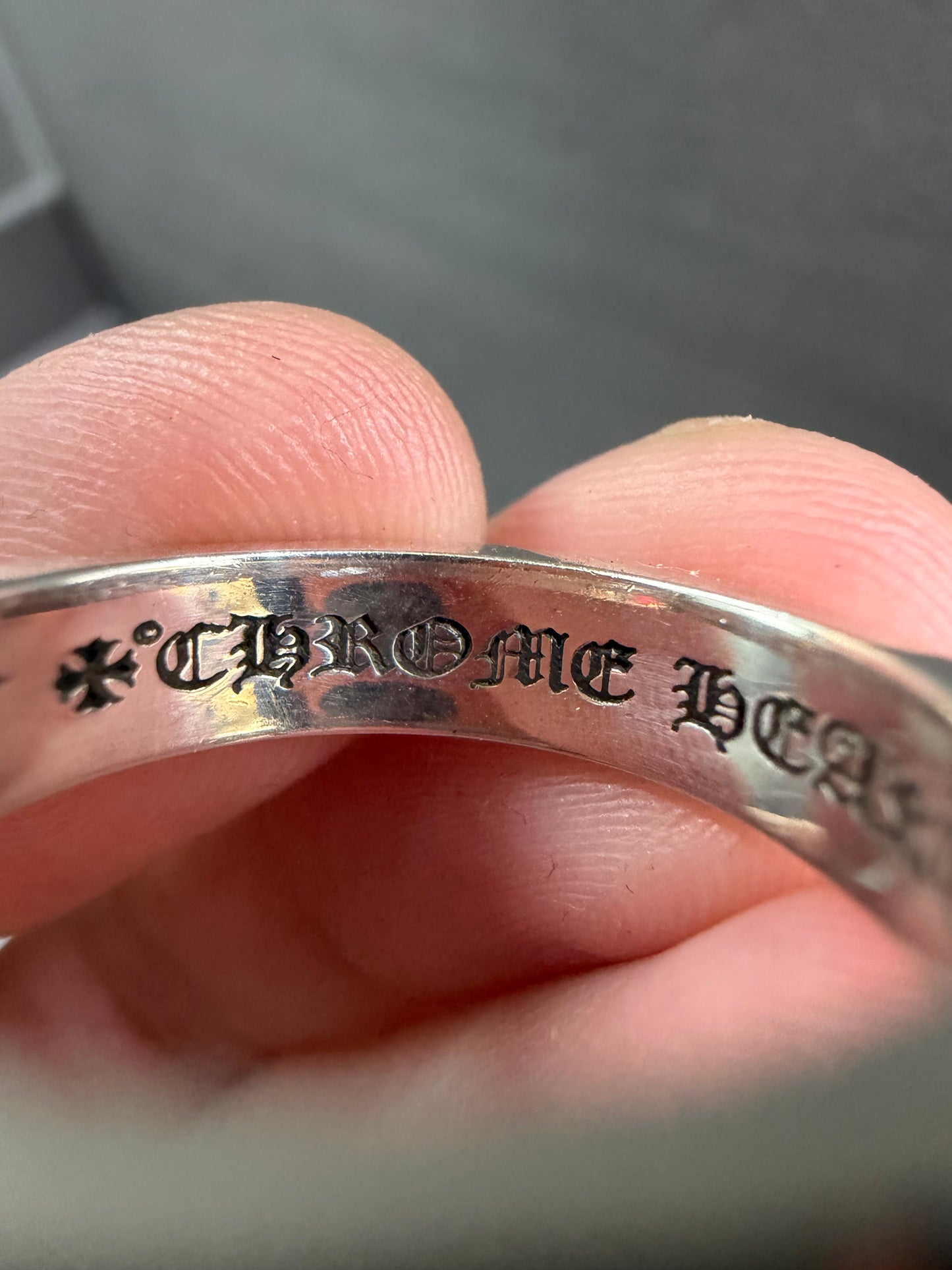 Chrome Hearts Negative Plus Ring