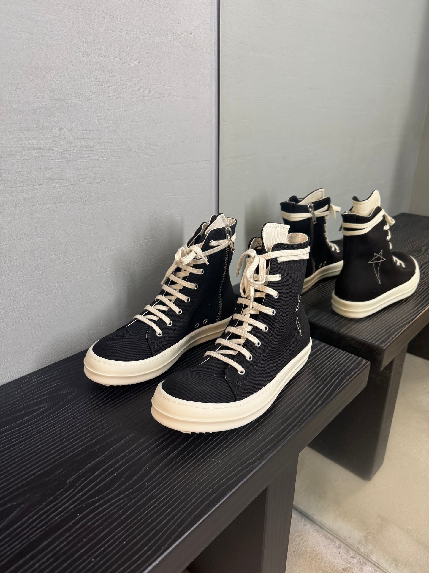 Rick Owens Drkshdw Ramones High-top Sneakers