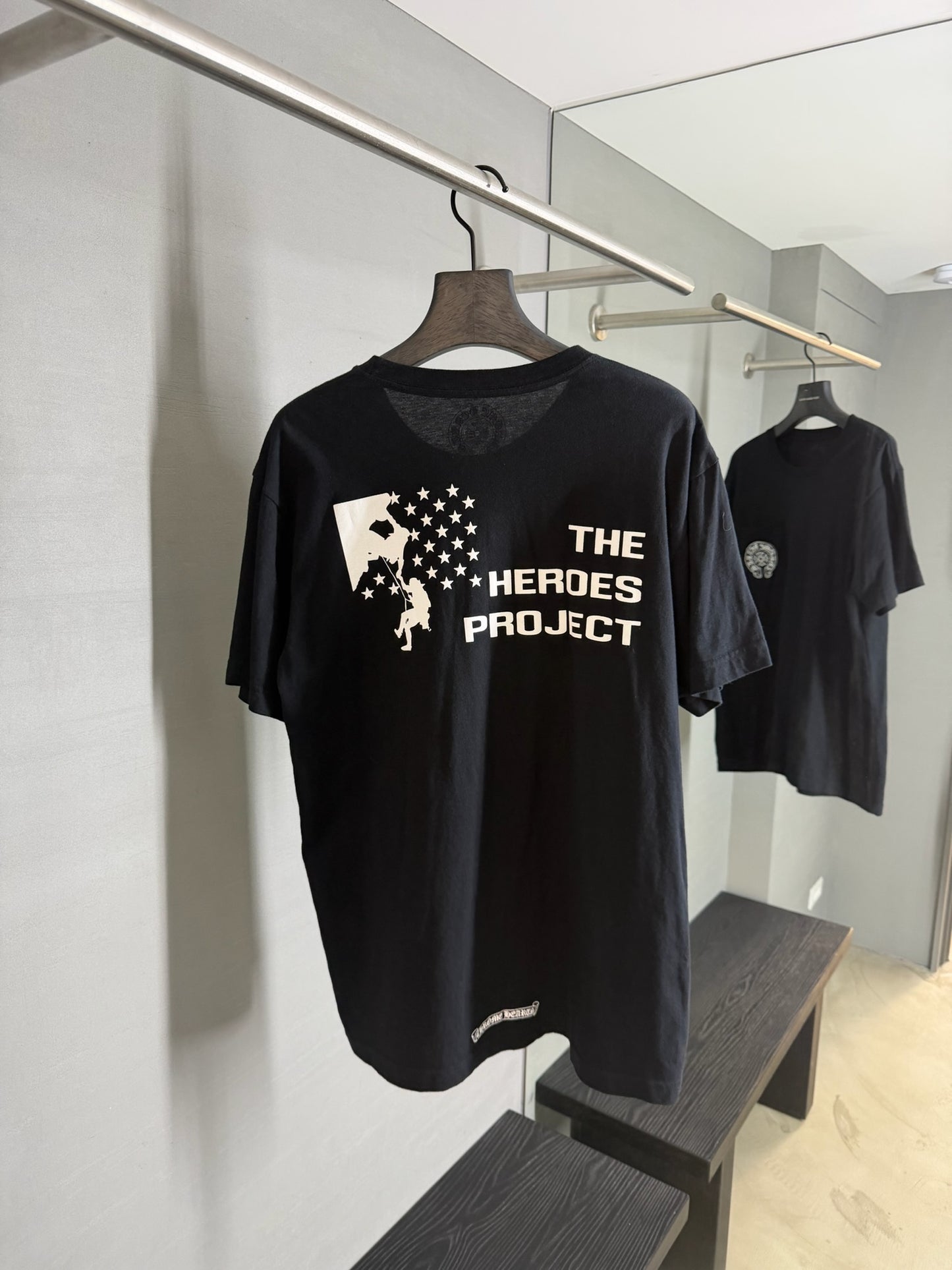 Chrome Hearts x The Heroes Project Horseshoe T-Shirt