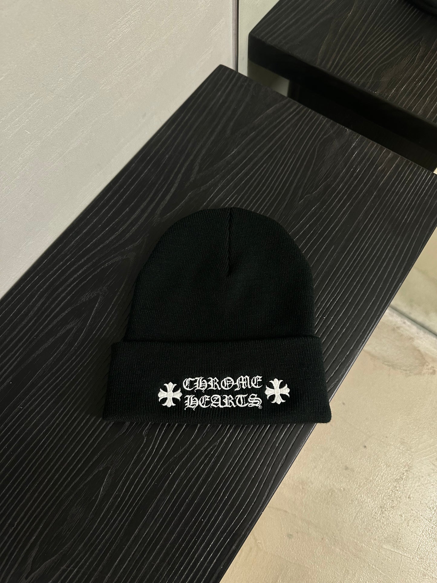 Chrome Hearts Logo Beanie