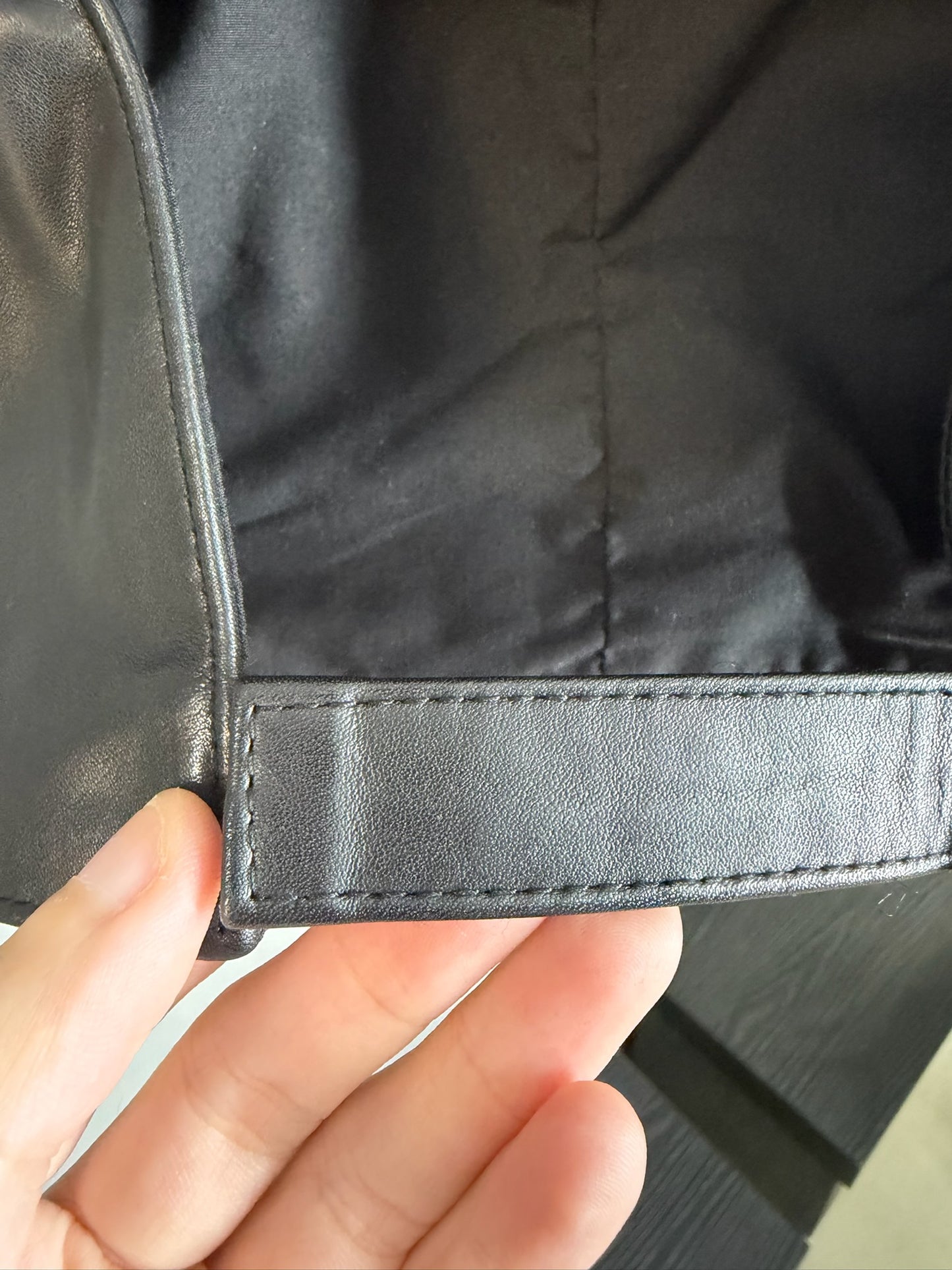 Anonymous Club Leather Dunce Cap 'Black'