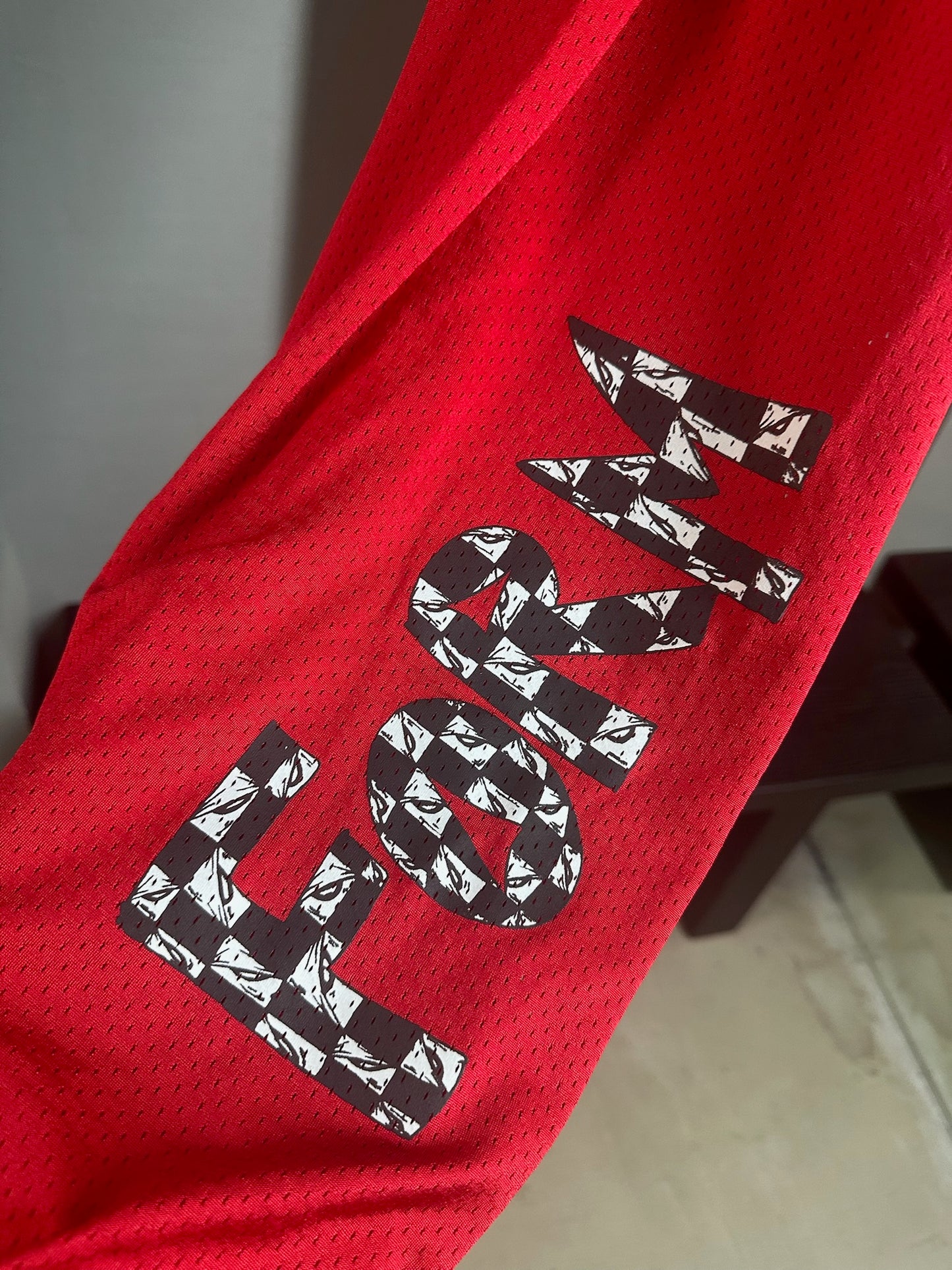 Chrome Hearts x Matty Boy football jersey pants